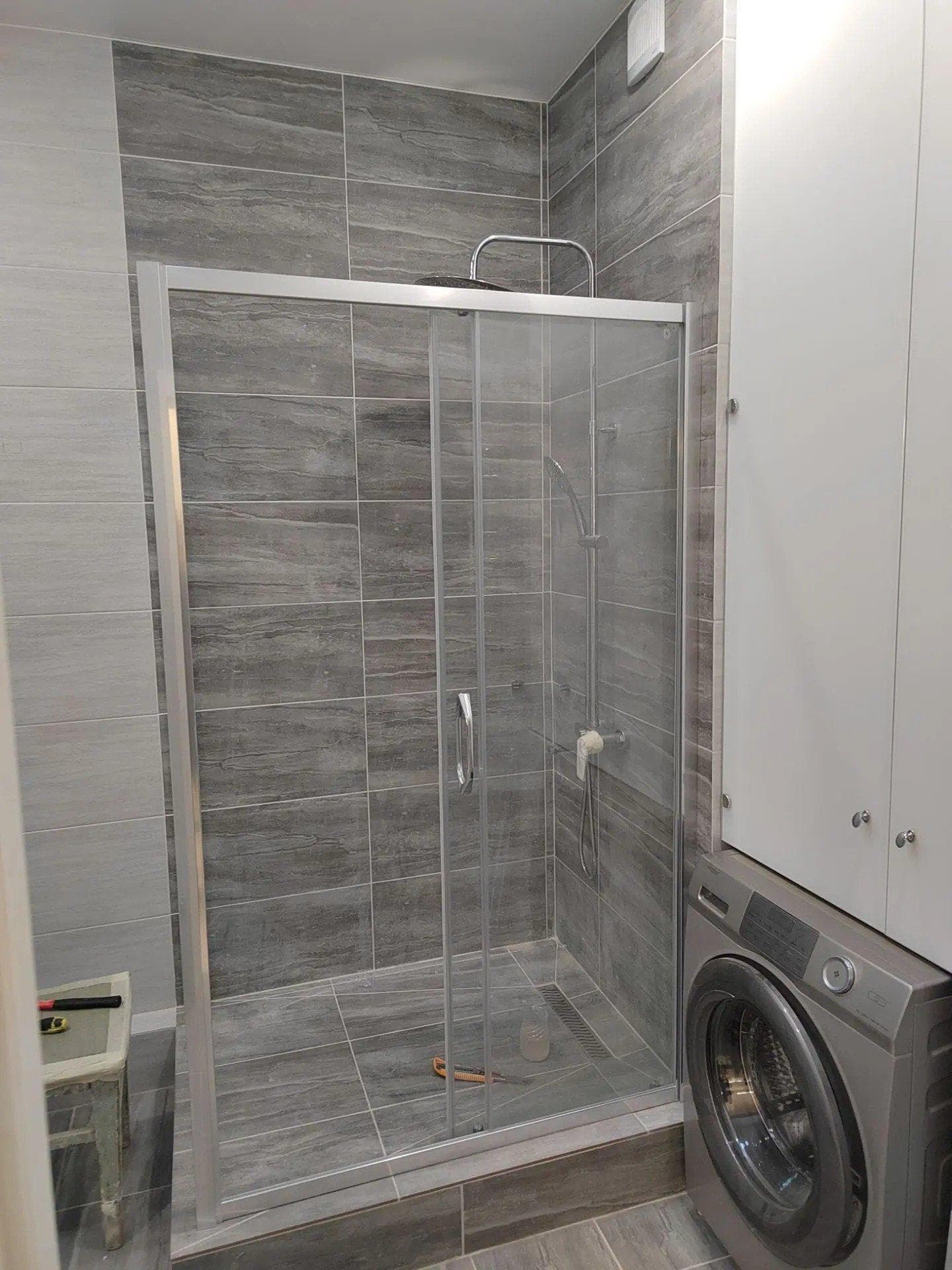 Частный дом у залива, bath shower