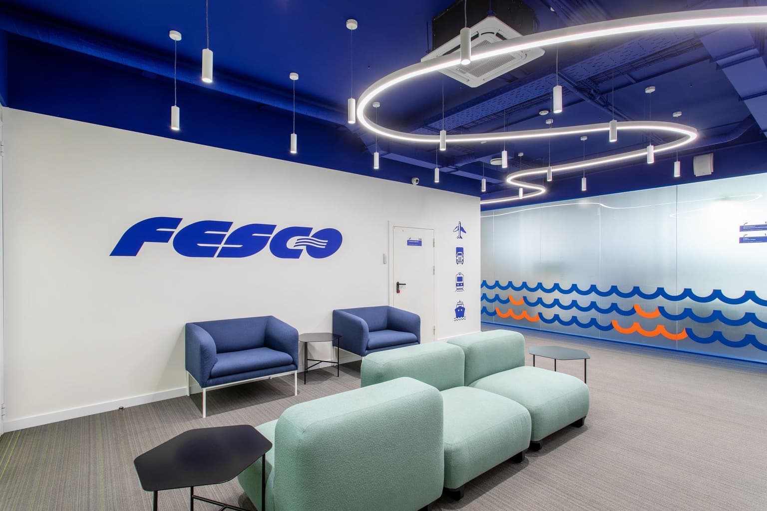 Офис FESCO, холл